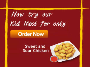 Now try kid's meal for only $3.95